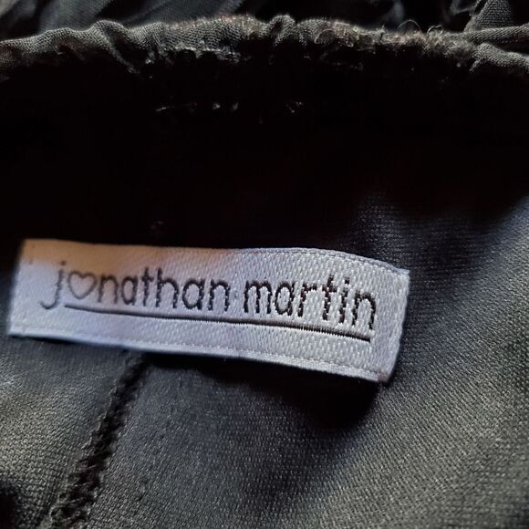 JONATHAN MARTIN Women's High Low Dress Size 13 Y2K Black Gothic Wimsigoth - Picture 10 of 11